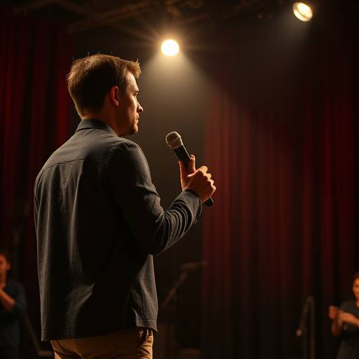 Schauspieler bei einer Bühnenprobe